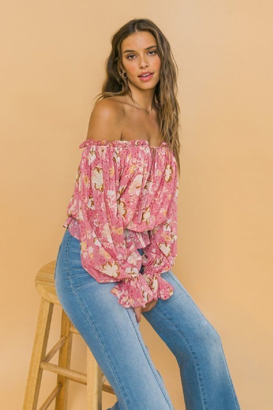 The Sweetest Off The Shoulder Blouse